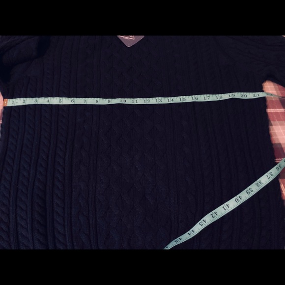 St John'Bay crew neck long sleeve fisherman knit sweater MEDIUM New $60 - Picture 7 of 8